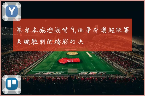 墨尔本城迎战喷气机争夺澳超联赛关键胜利的精彩对决