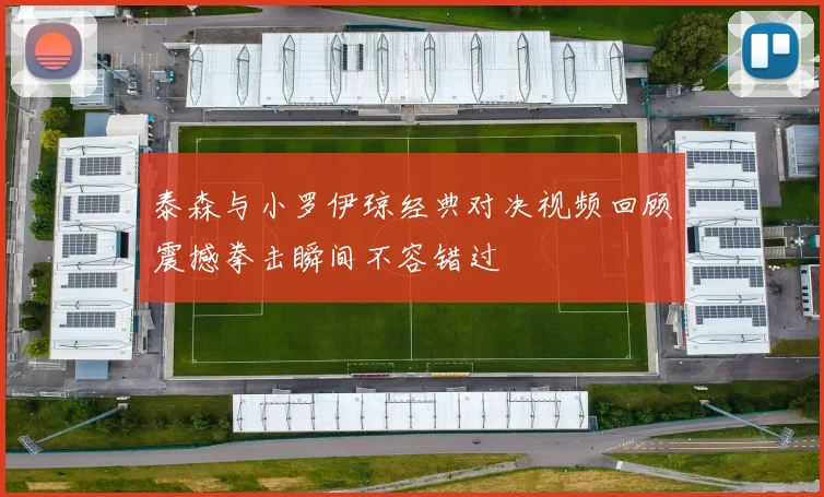 泰森与小罗伊琼经典对决视频回顾震撼拳击瞬间不容错过